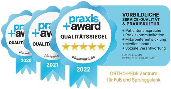 praxis+award 2020-2022: Vorbildliche Service-Qualität und Praxiskultur