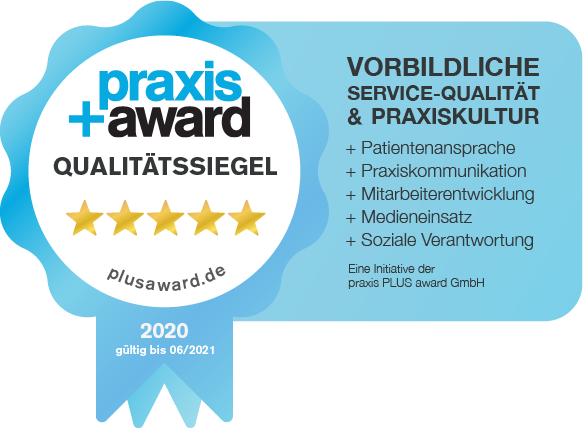 praxis+award: Vorbildliche Service-Qualität und Praxiskultur
